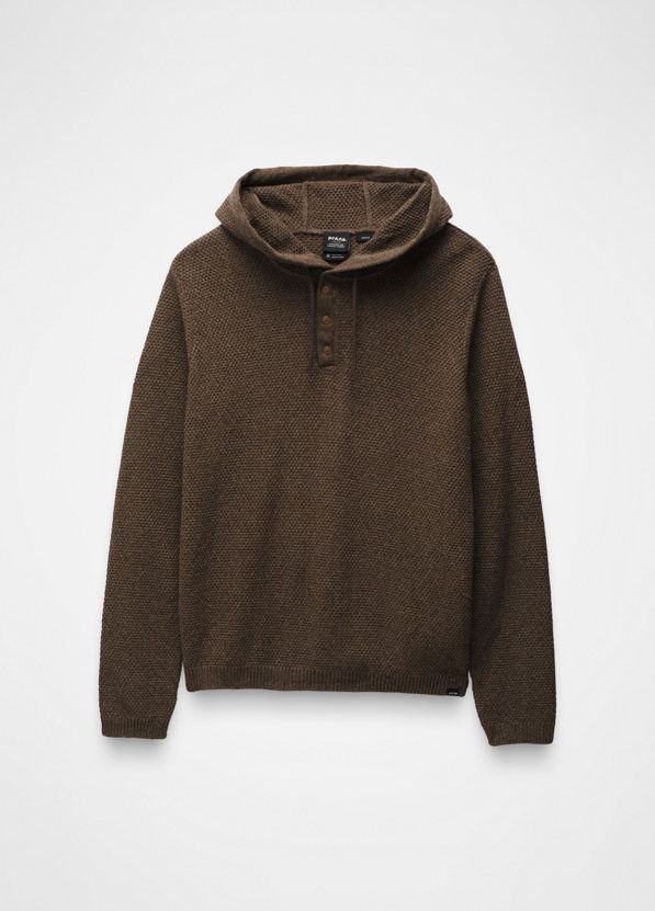 2025 prAna M Forest Hill Hoodie, Color: SEPIA, Size: Small