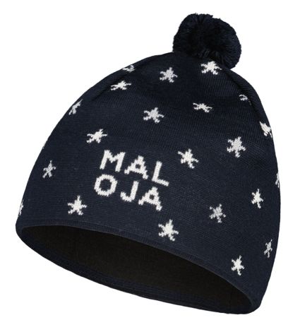 2025 Maloja Beanie Goldeck, Color: night sky