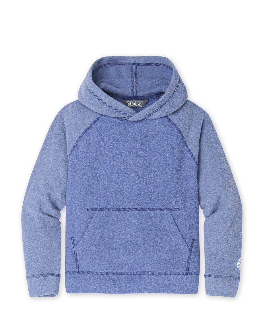 2025 Stio K TURPIN FLEECE HOODIE, Color-Length: COBALT NIGHT HEATHER, Size: X-Small