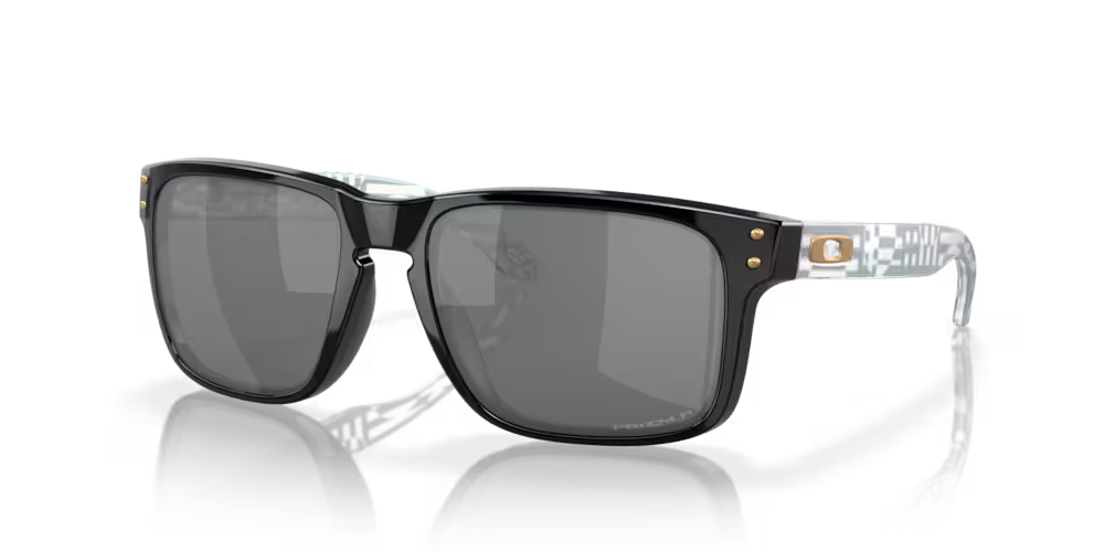 2024s Oakley Holbrook 0OO9102, Frame: Black, Lens: Prizm Black Polar