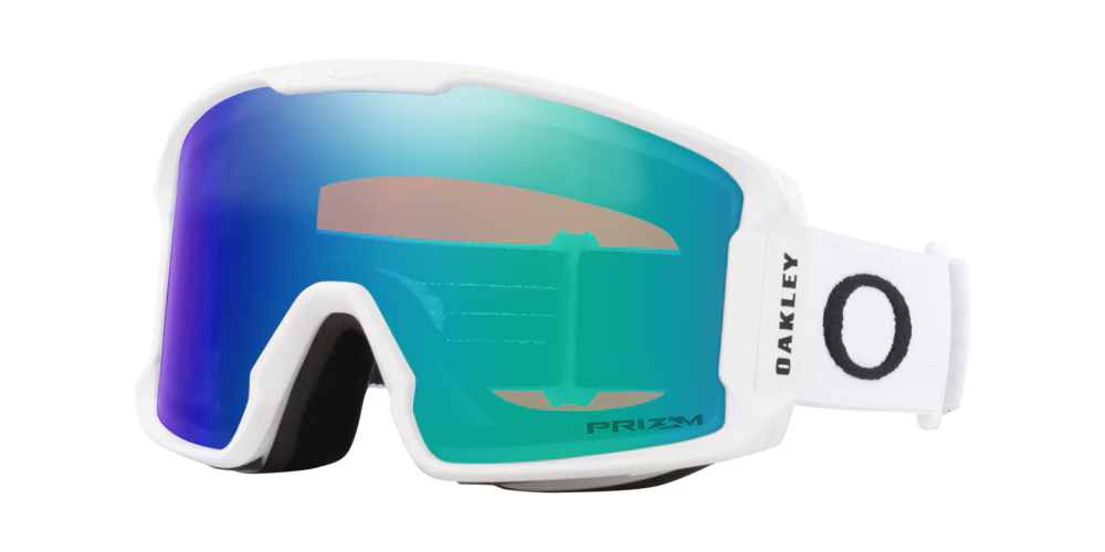 2026 Oakley GOG LINE MINER Md, Frame: MATTE WHITE, Lens: PRIZM ARGON IRIDIUM