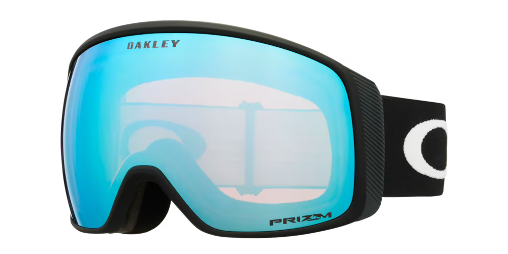 Oakley FLIGHT TRACKER Lg, Frame: MATTE BLACK, Lens: PRIZM SNOW SAPPHIRE IRID