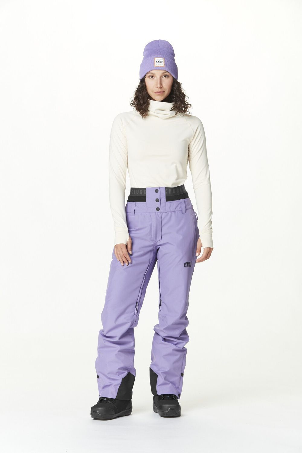 2025 Picture W EXA PANTS, Color: Paisley Purple, Size: X-Small