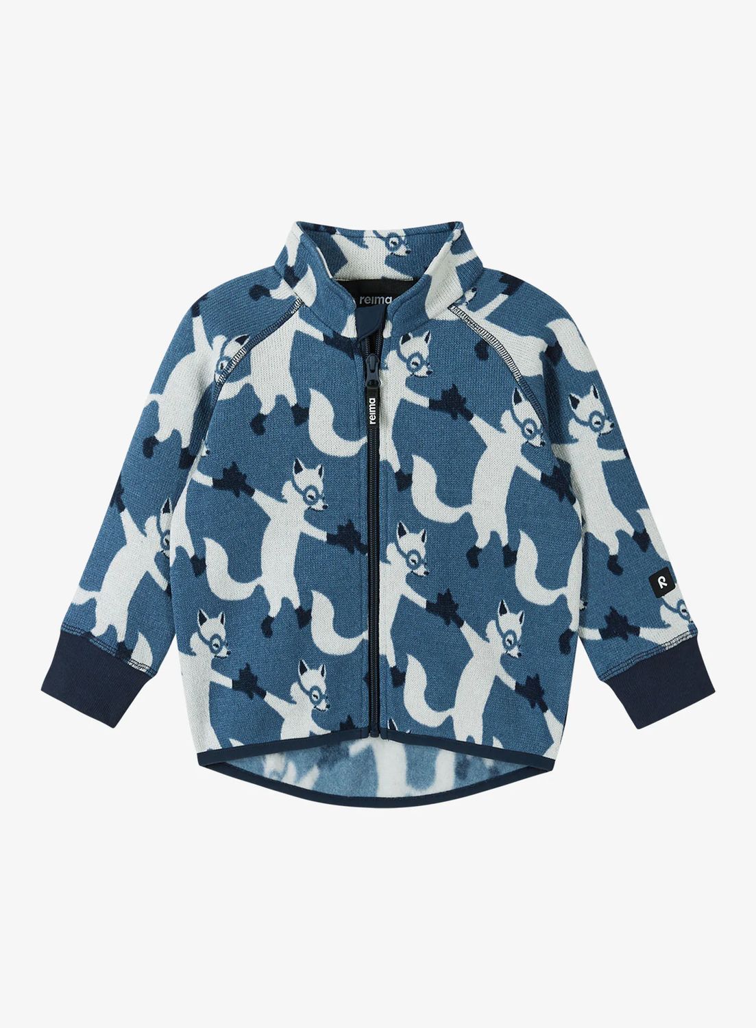 2026 Reima T Ornament Sweater, Color: Blue Ocean, Size: 5Y