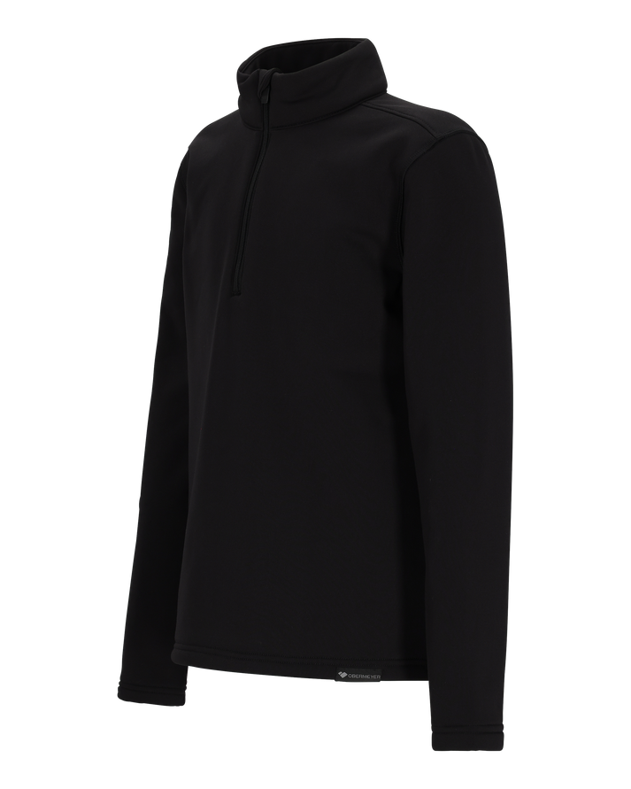2026 Obermeyer Ultra Gear Teen 1/4 Zip, Color: Black, Size: X-SMALL
