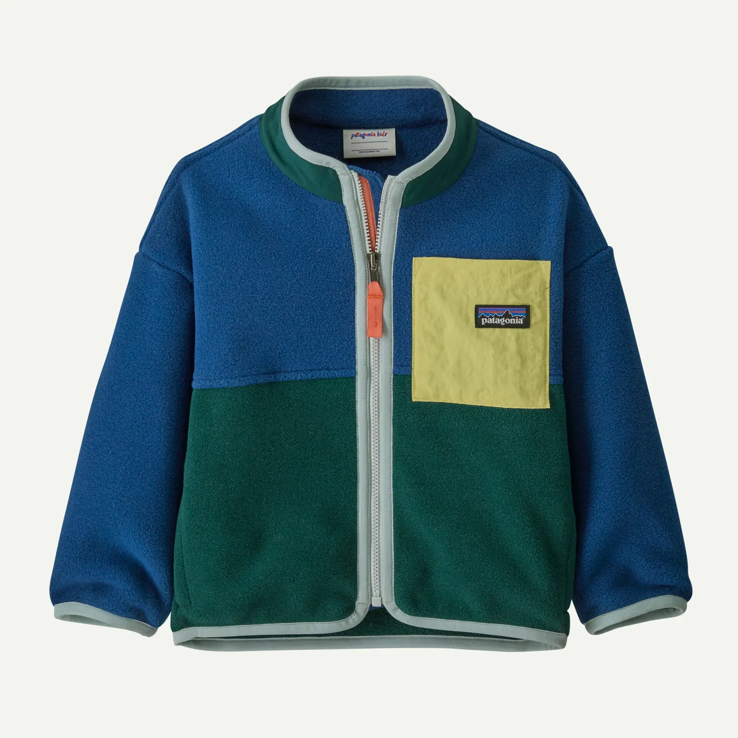 2026 Patagonia Baby Synch Jkt, Color: Clement Blue, Size: 5T