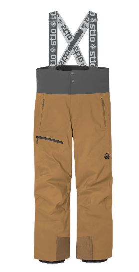 Stio M Environ Bib, Color-Length: Mudslide, Size: Small/R