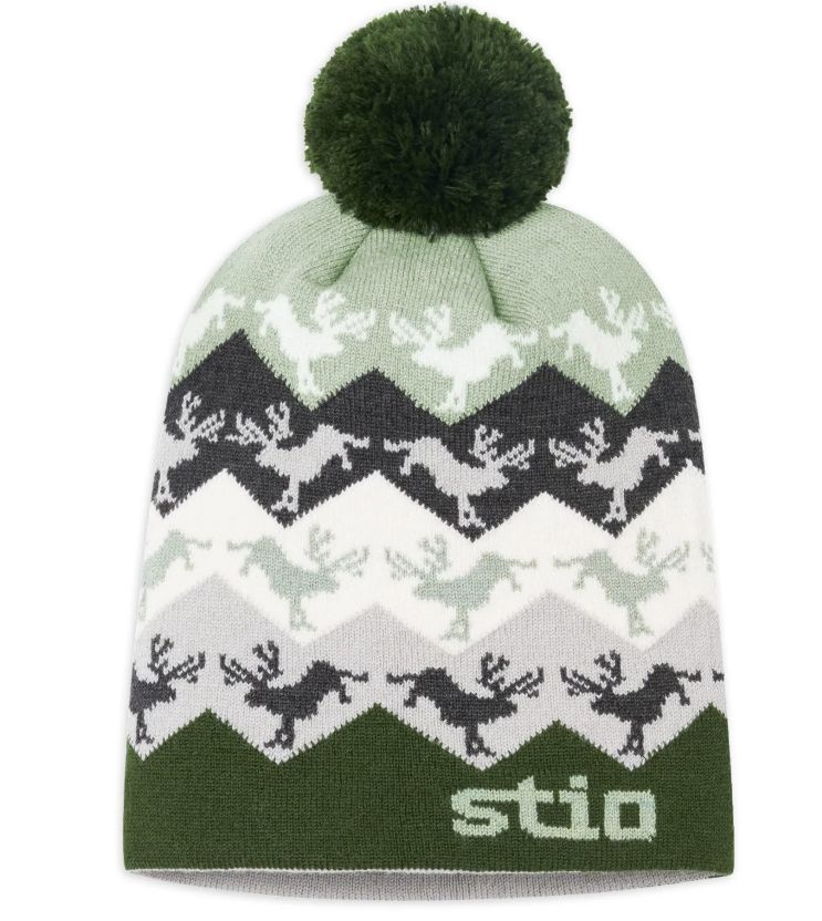2026 Stio K Bucking Jack Beanie, Color: Pine Forest