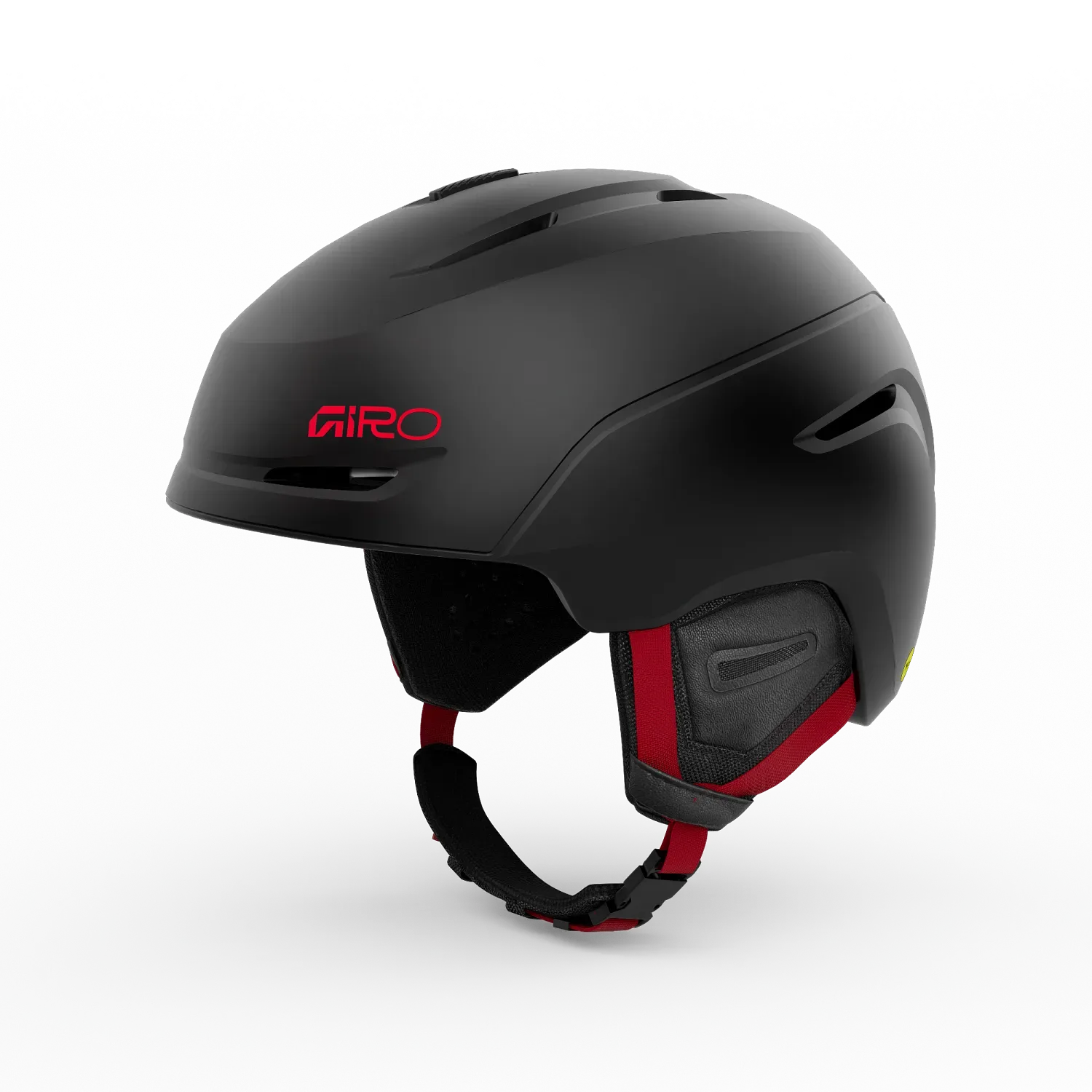 2026 Giro Neo Mips Helmet, Color: Matte Black/Red, Size: Medium