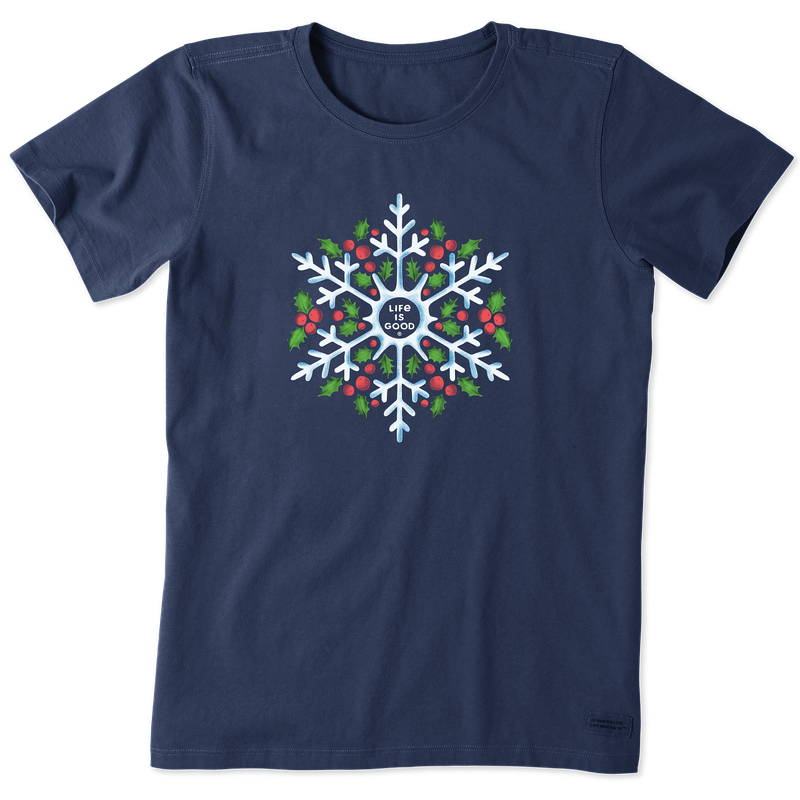 2023 LIG W CRUSHER TEE SNOWFLAKE BERRIES