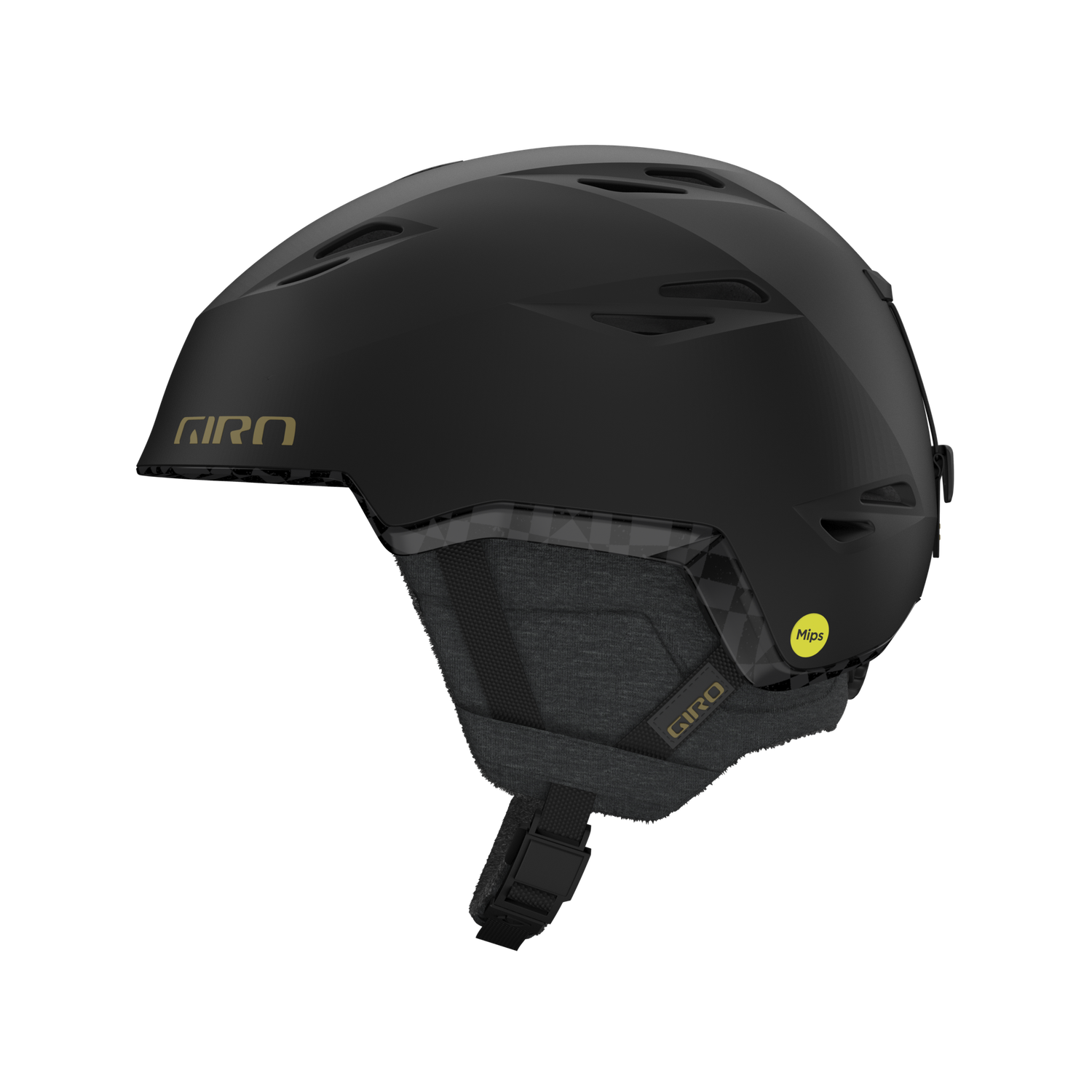 2025 Giro HEL Envi Spherical, Color: MATTE BLACK, Size: Small