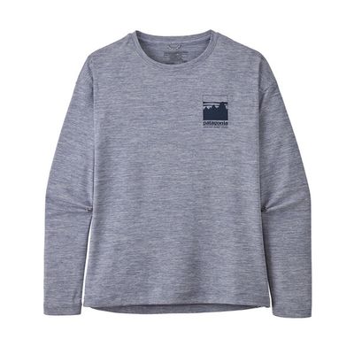 22 Patagonia Girls' L/S Capilene Cool Daily T-Shirt