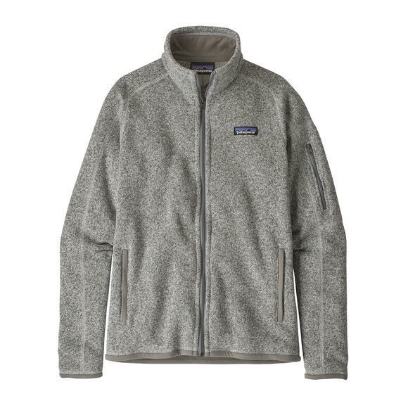 2026 Patagonia W Better Sweater Jkt, Color: Birch White, Size: X-Small