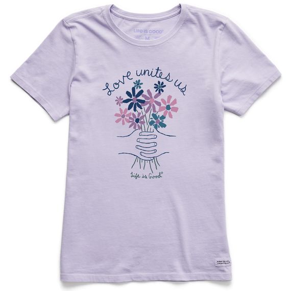 22 LIG W CRUSHER-LITE TEE LOVE UNITES US