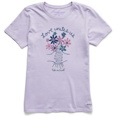 22 LIG W CRUSHER-LITE TEE LOVE UNITES US