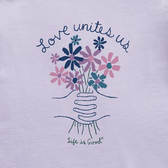 22 LIG W CRUSHER-LITE TEE LOVE UNITES US