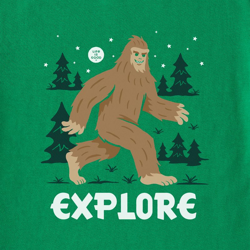 Life is Good K LS CRUSHER TEE BIGFOOT EXPLORE