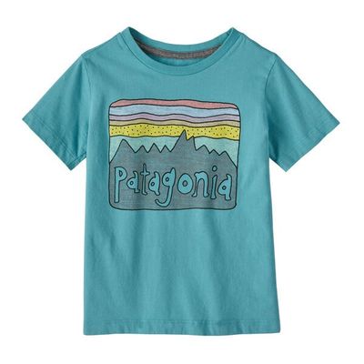 22 Patagonia Baby Regenerative Organic Certified Cotton Fitz Roy Skies T-Shirt