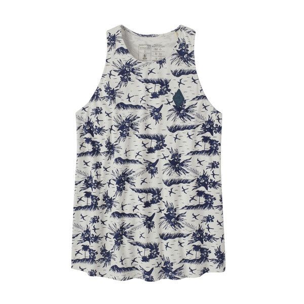 22 Patagonia Women's Wander Crest Organic High Neck Tank