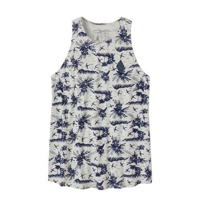 22 Patagonia Women's Wander Crest Organic High Neck Tank