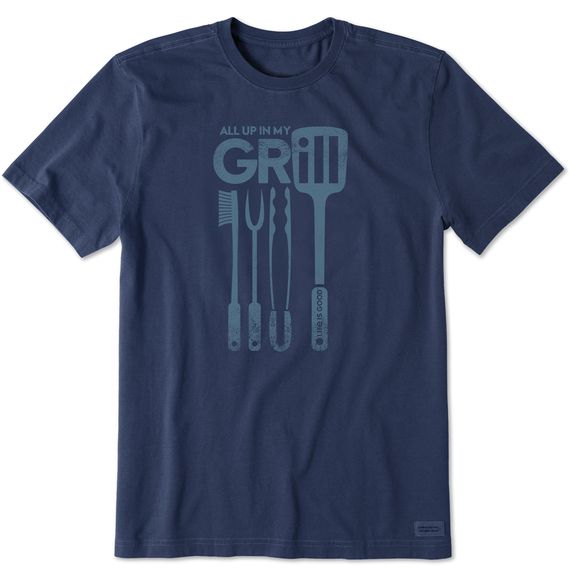 22 LIG M CRUSHER TEE ALL UP IN MY GRILL