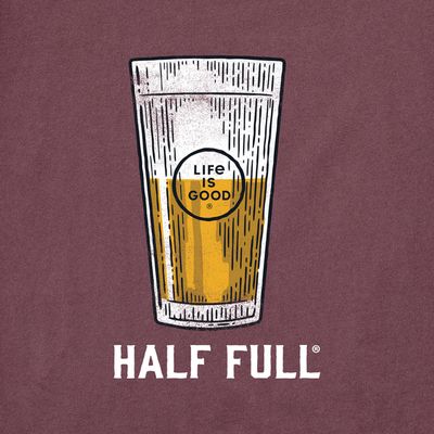 22 LIG M CRUSHER-LITE T HALF FULL BEER