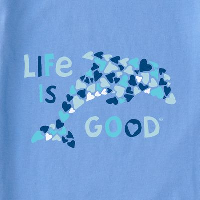 22 LIG K SS CRUSHER TEE DOLPHIN HEARTS