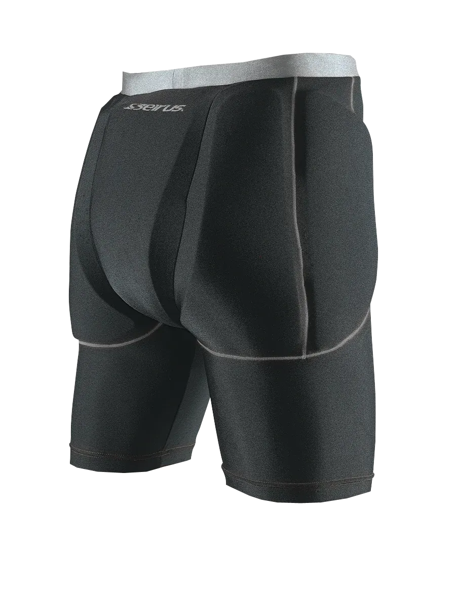 2026 Seirus SUPER PADDED SHORTS, Color: BLACK, Size: XS