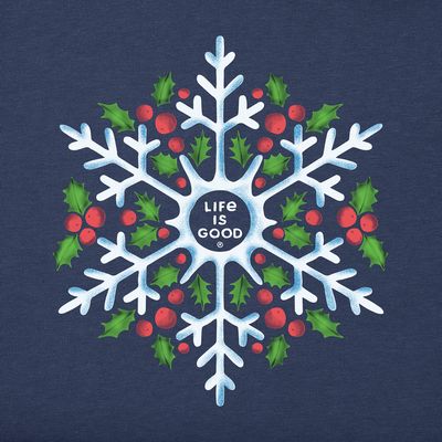 23 LIG W CRUSHER TEE SNOWFLAKE BERRIES