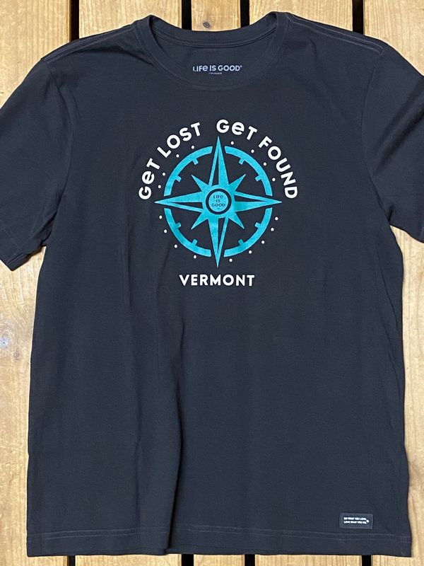 23 LIG VT SS M CRUSHER TEE GET LOST COMPASS