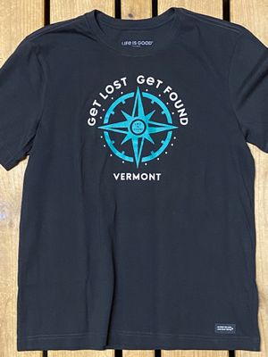 23 LIG VT SS M CRUSHER TEE GET LOST COMPASS