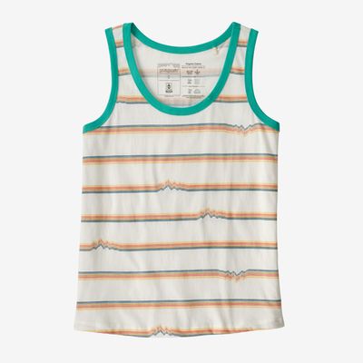 23 Patagonia W's Ridge Rise Stripe Repeat Organic Tank