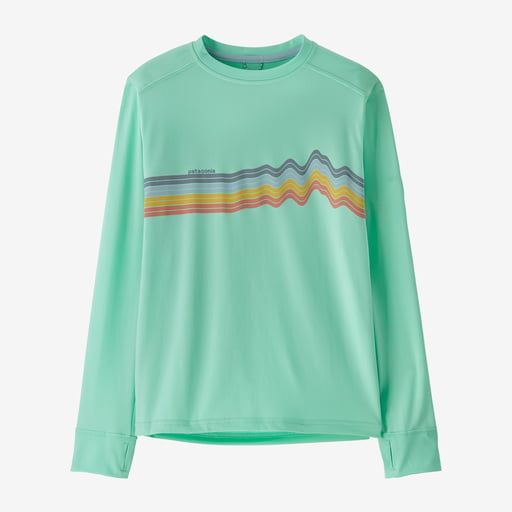 23 Patagonia K's L/S Cap SW T-Shirt