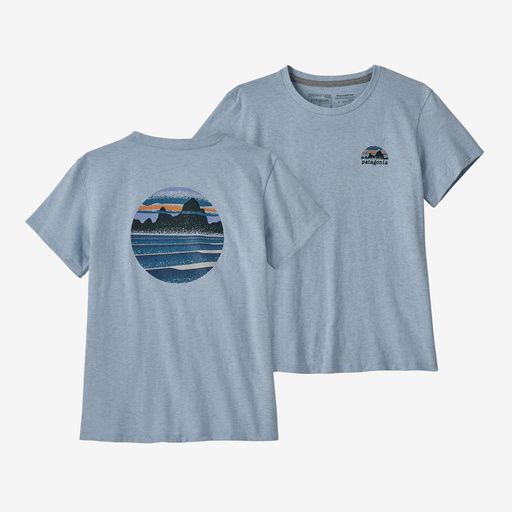 23 Patagonia W's Skyline Stencil Responsibili-Tee