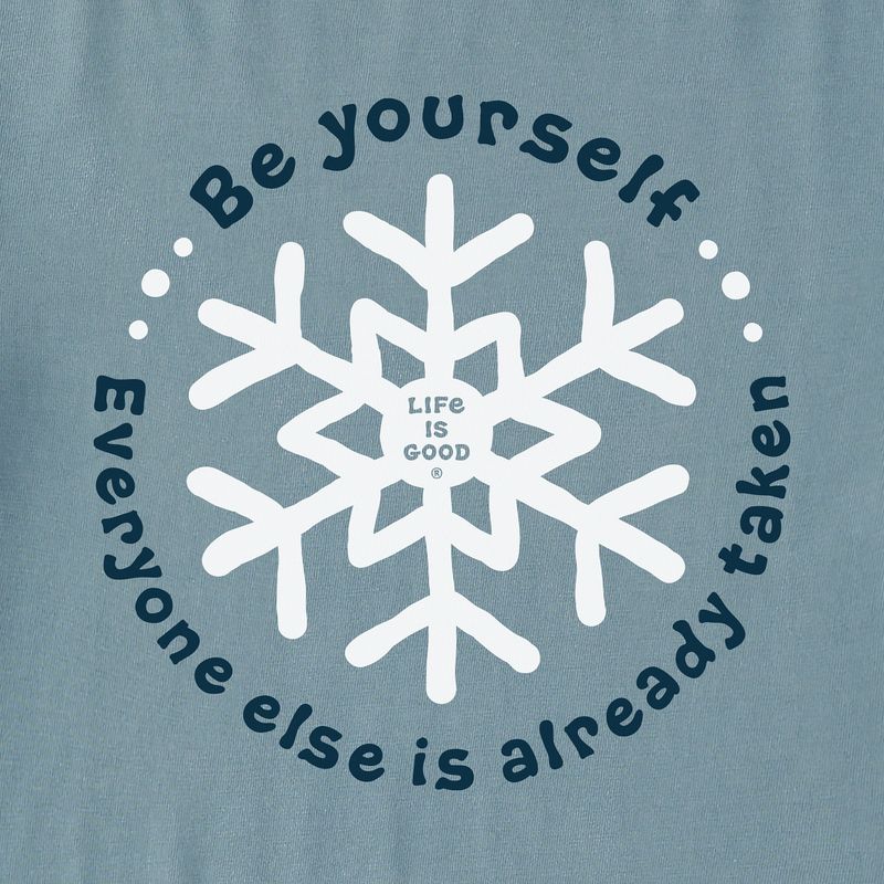 23 LIG T LS CRUSHER TEE BE YOURSELF SNOW