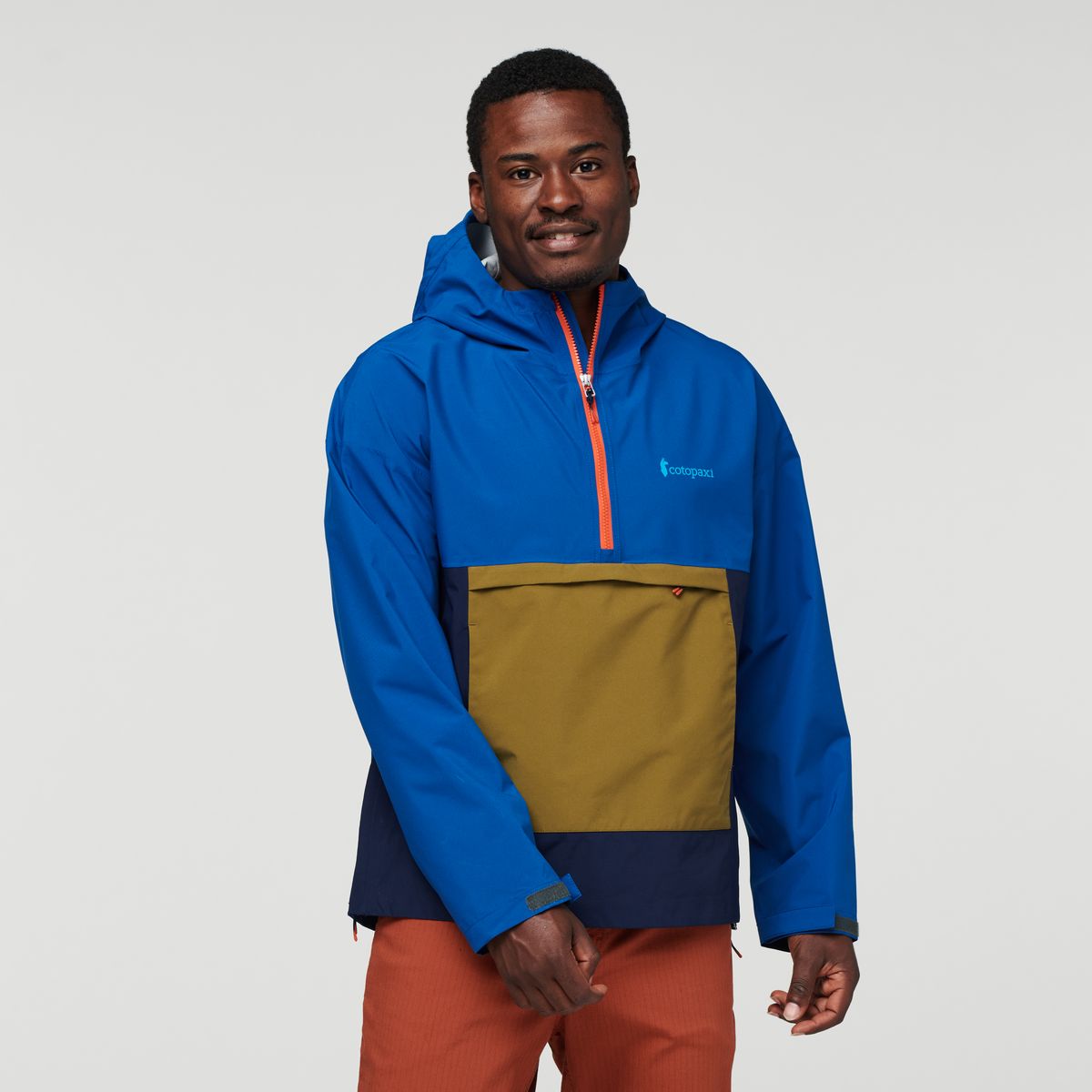 23s *M Cotopaxi Cielo Rain Anorak, Color: Pacific, Size: X-Small