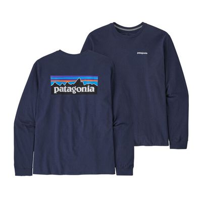 Patagonia M's L/S P-6 Logo Responsibili-Tee