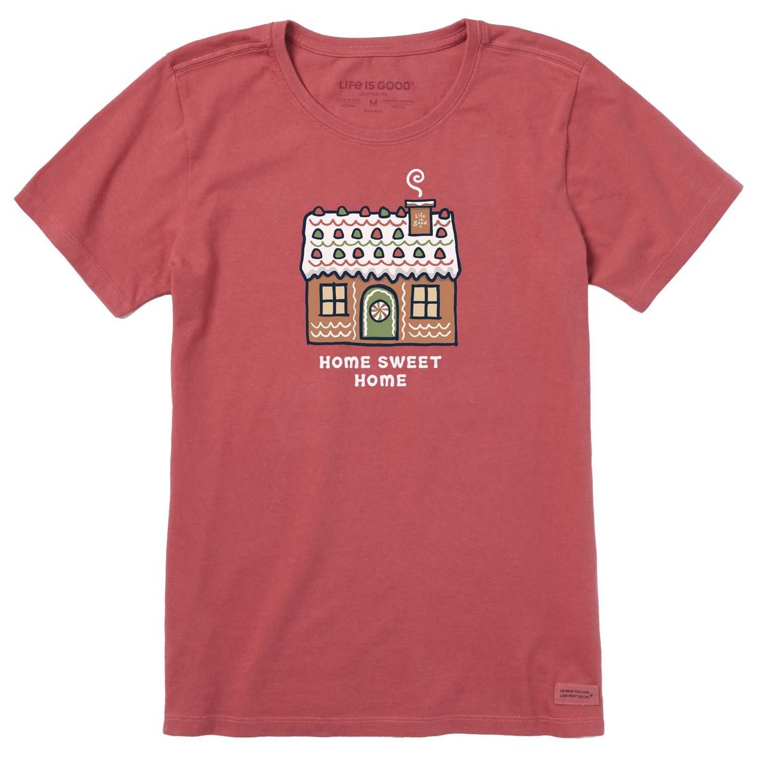 LIG W CRUSHER Short Sleeve Tee HOME SWEET GINGERBREAD*
