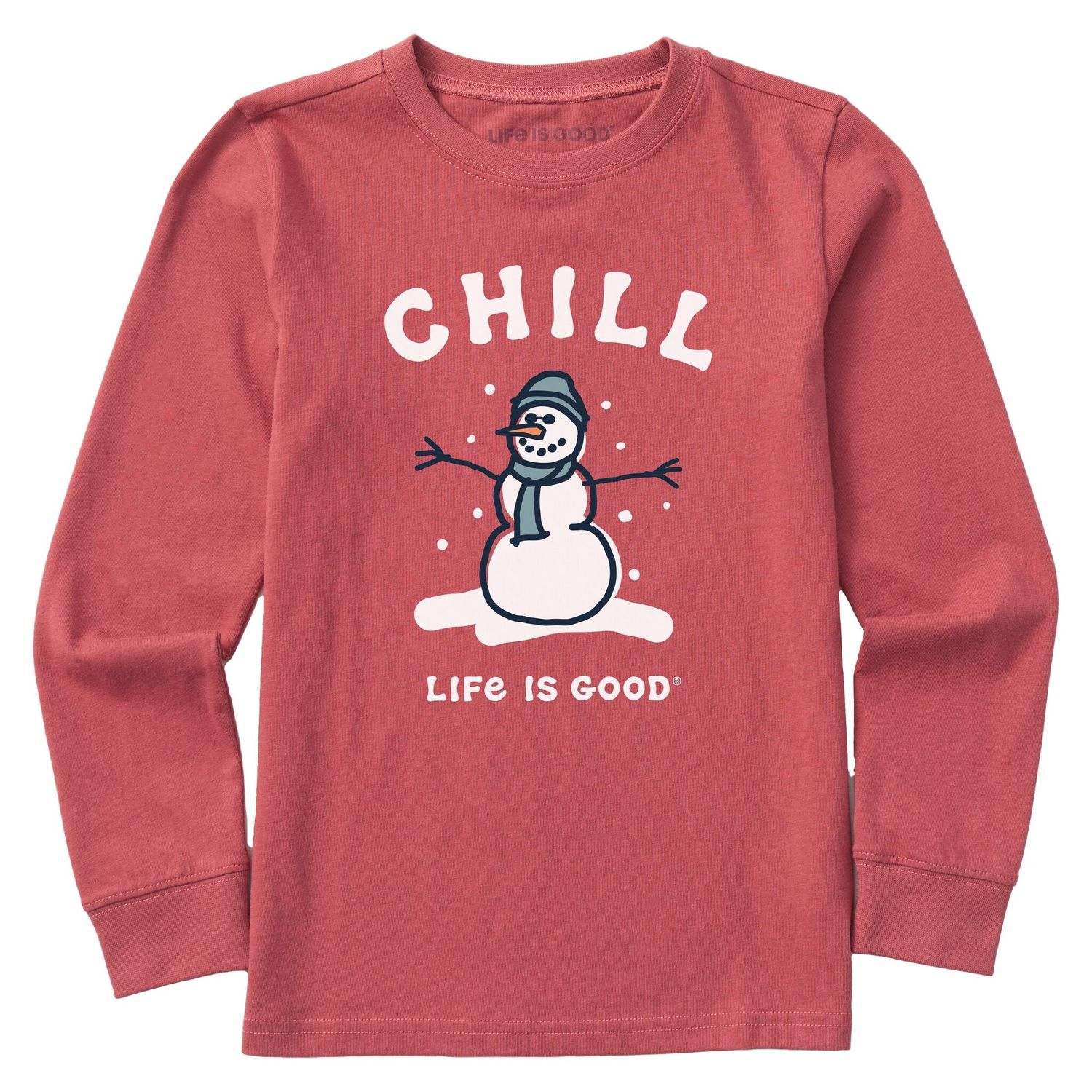 LIG K Long Sleeve Tee CHILL SNOWMAN *