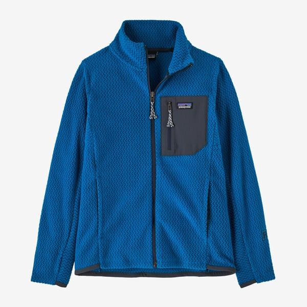 Patagonia K R1 Air Full-Zip Jacket, Color: Endless Blue, Size: X-Small