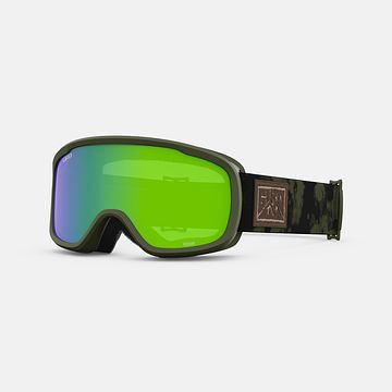 2024 Giro Goggle ROAM, F;L: TRAIL GREEN CLOUDDUST/LDN/YEL