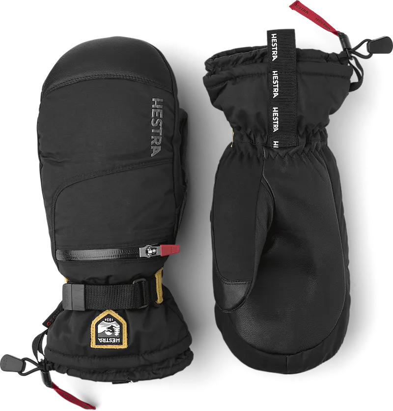 2024 Hestra All Mountain CZone MITT, Color: Black, Size: 6