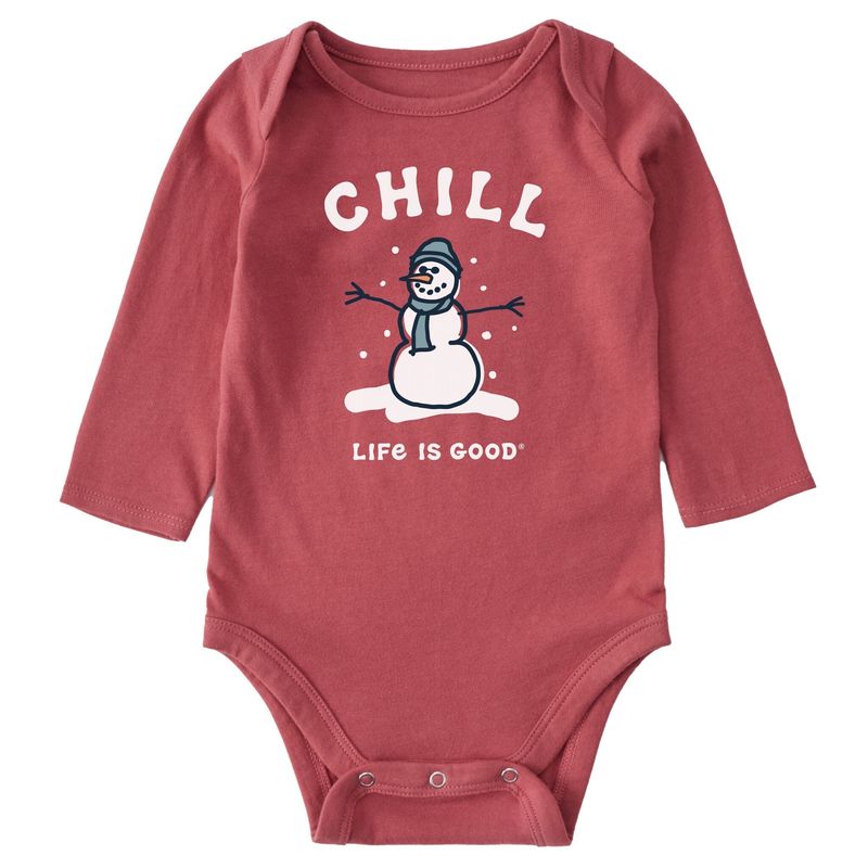 LIG Long Sleeve Bodysuit CHILL SNOWMAN