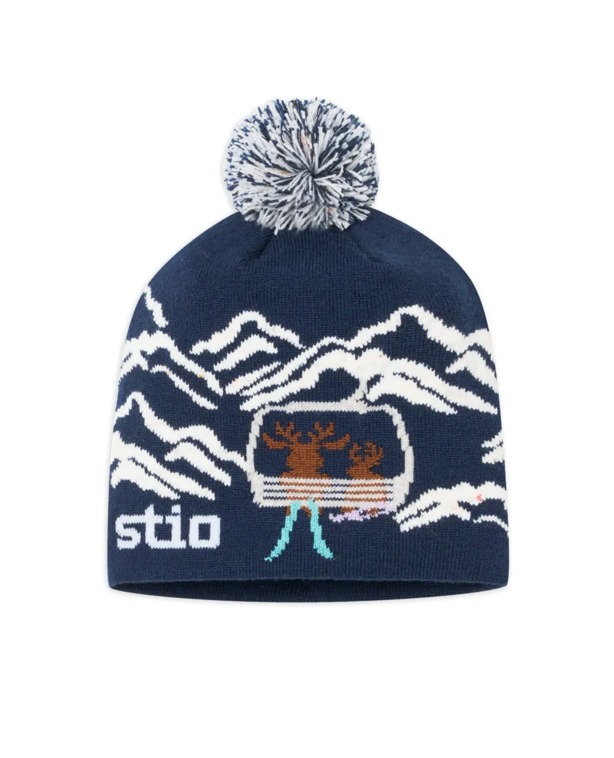 Stio K Mountain Jackalope Beanie, Color: Mountain Shadow