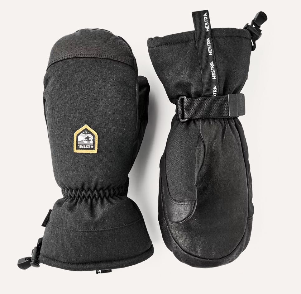 2026 Hestra CZone Mountain Mitt, Color: Black, Size: 6
