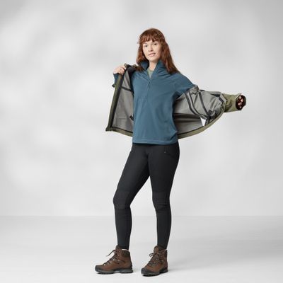 Fjällräven W Abisko Lite Fleece Half Zip