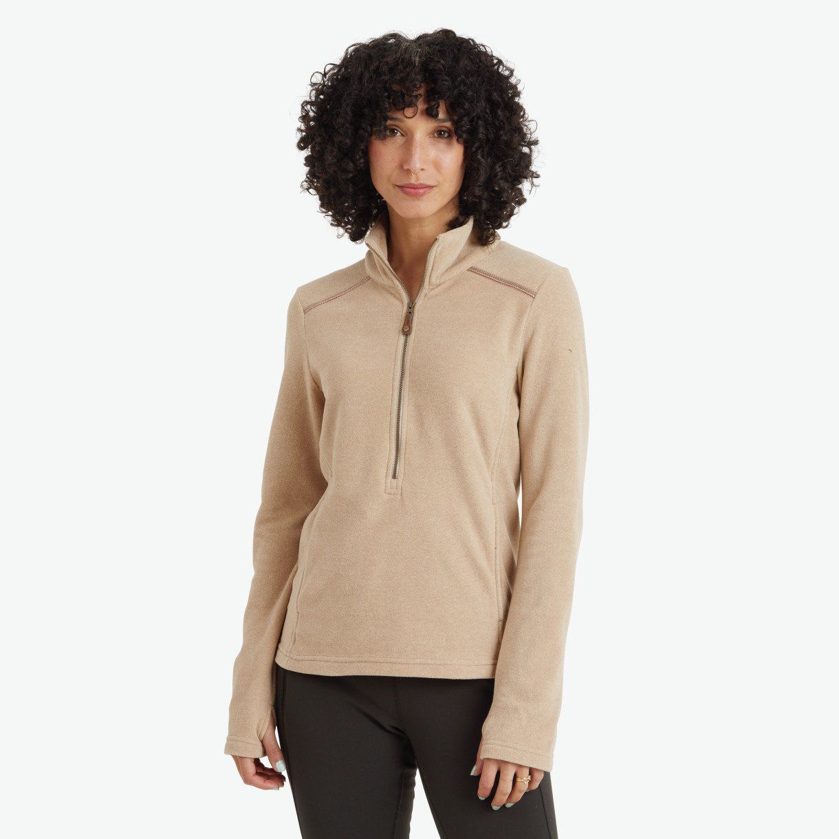 2026 Sherpa W Rolpa Eco Pullover Zip
