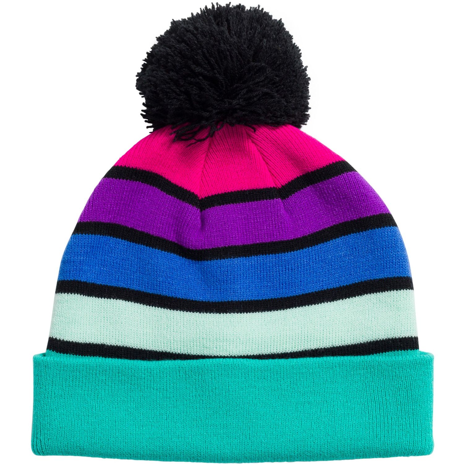 Turtle Fur Y Rooftop Rave Beanie, Color: Turquoise