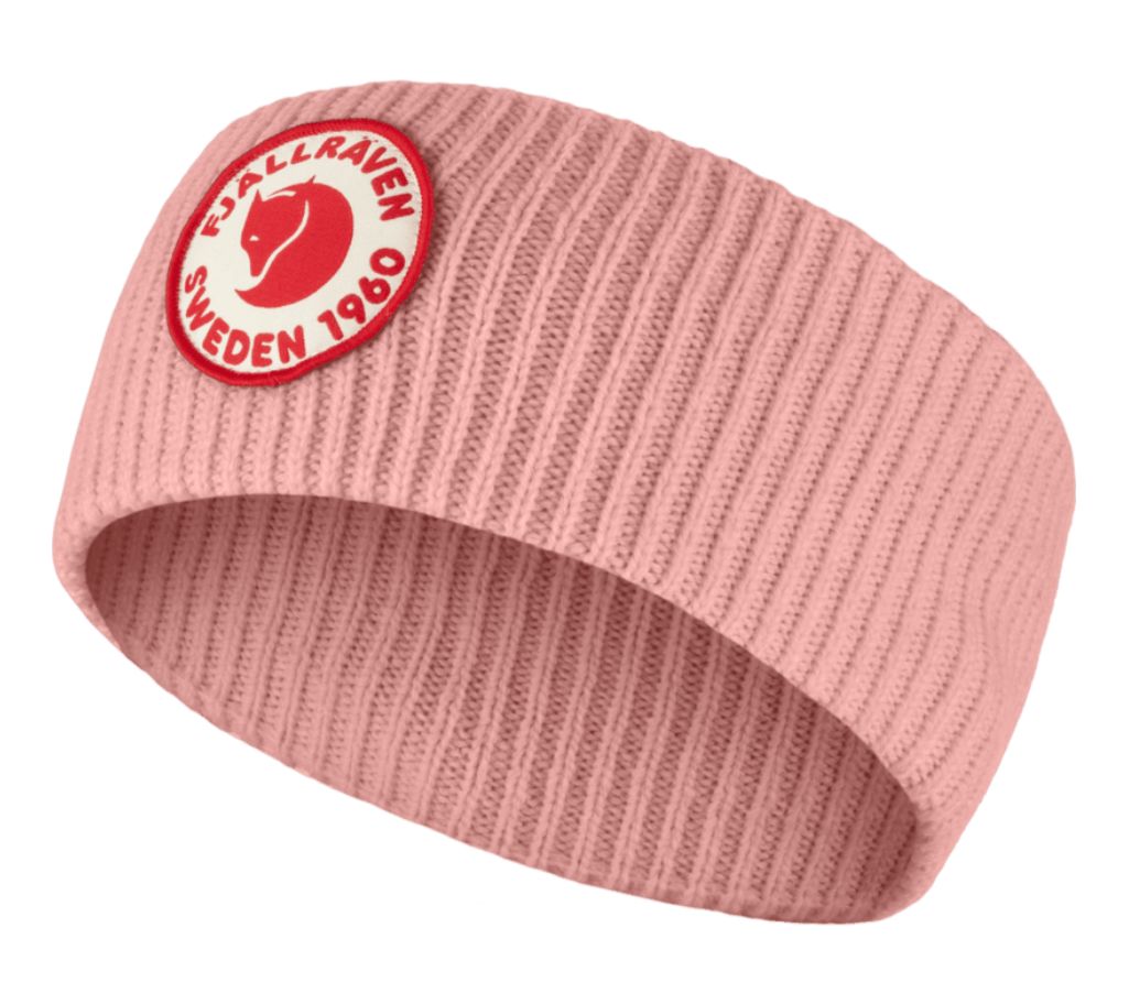Fjällräven 1960 Logo Headband, Color: Dusty Rose