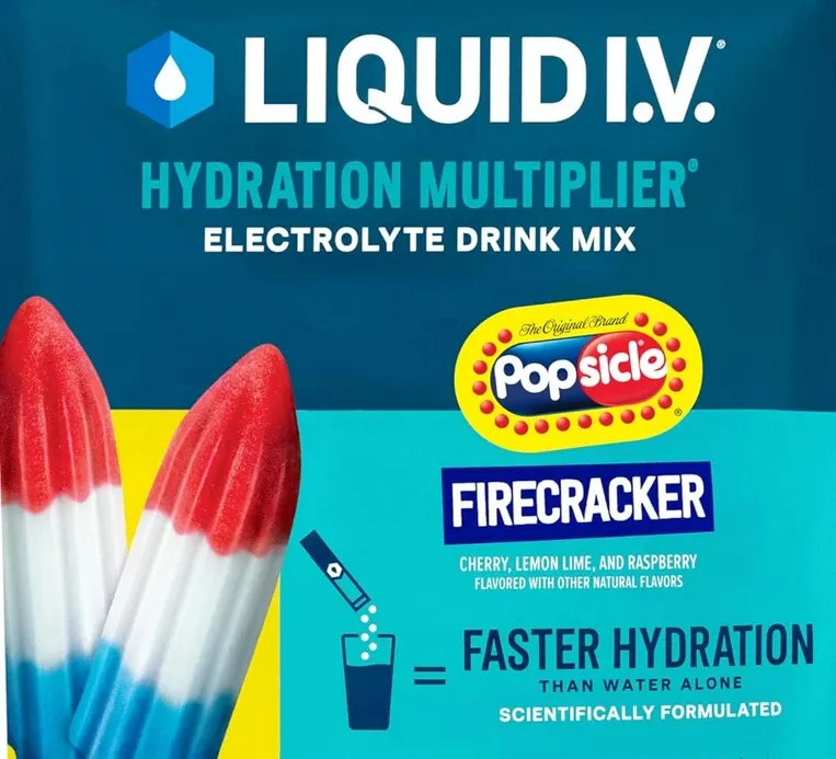 Liquid IV 8ct, Flavor: Popsicle Firecracker